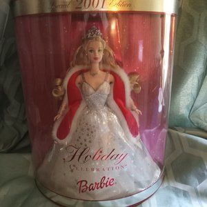 2001 holiday barbie doll